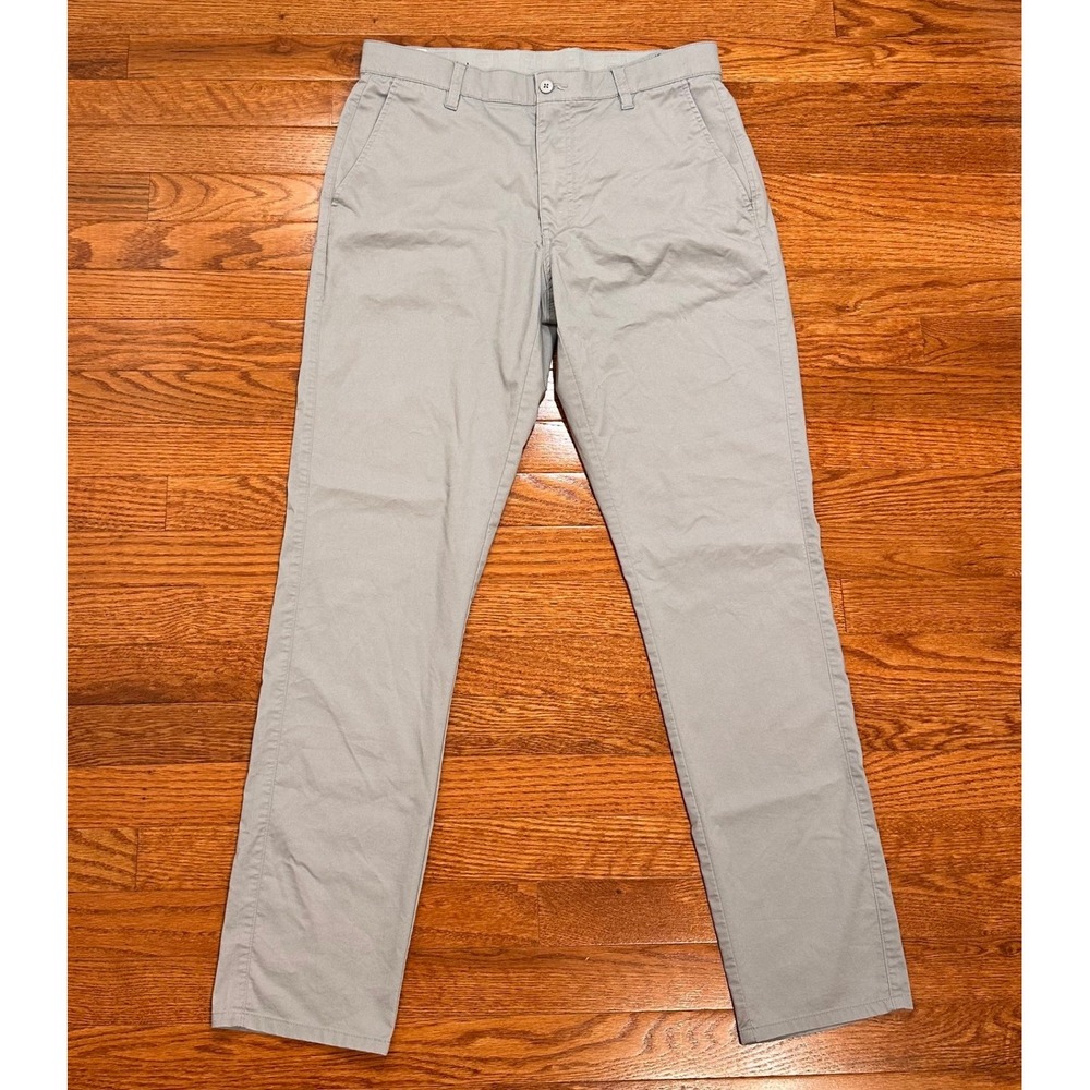 FootJoy Performance‎ Chino Golf Pants Fits Mens 32x31 Gray Gripper Waist Stretch